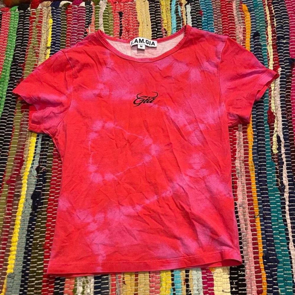 IAMGIA tie dye baby tee